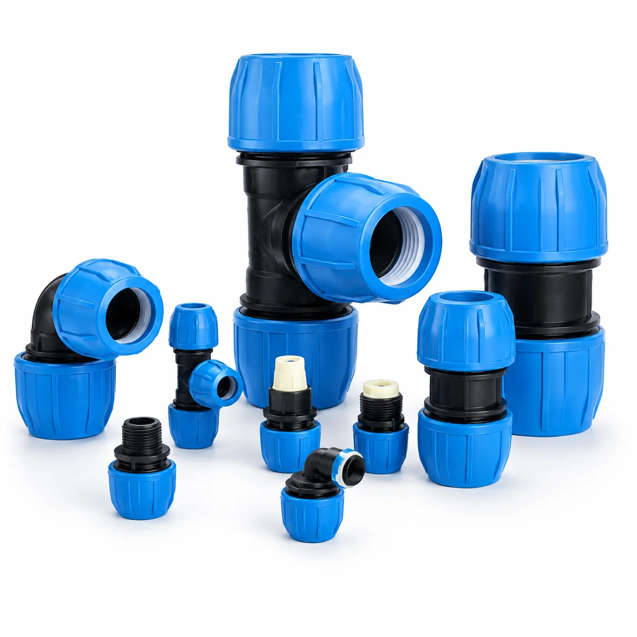 Accesorios de compresión HDPE