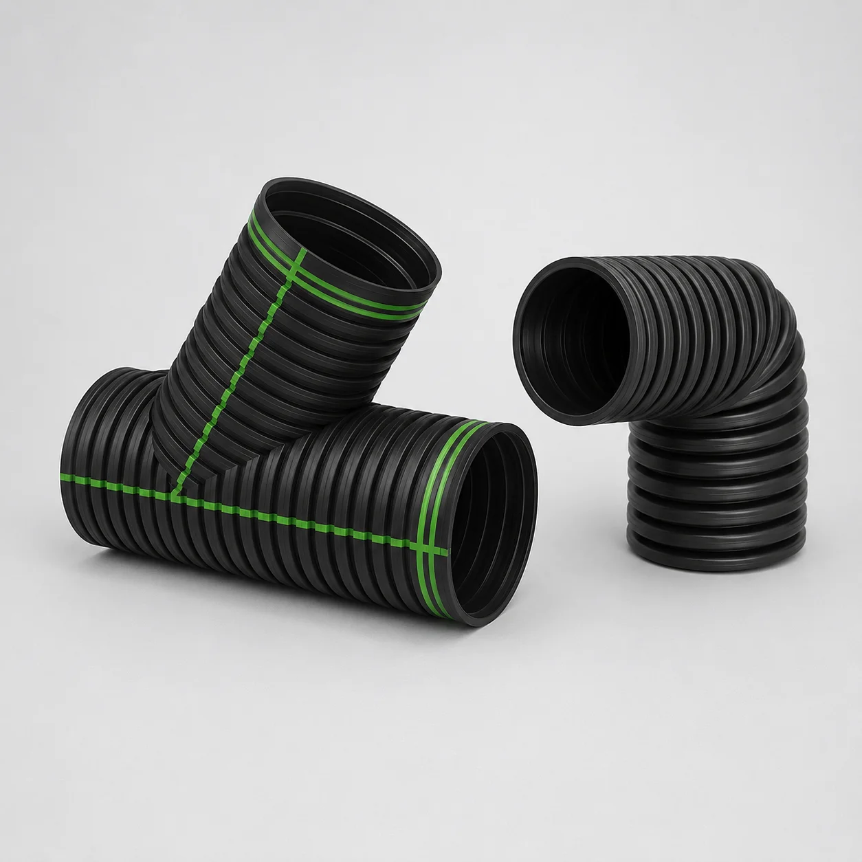 Accesorios corrugados HDPE