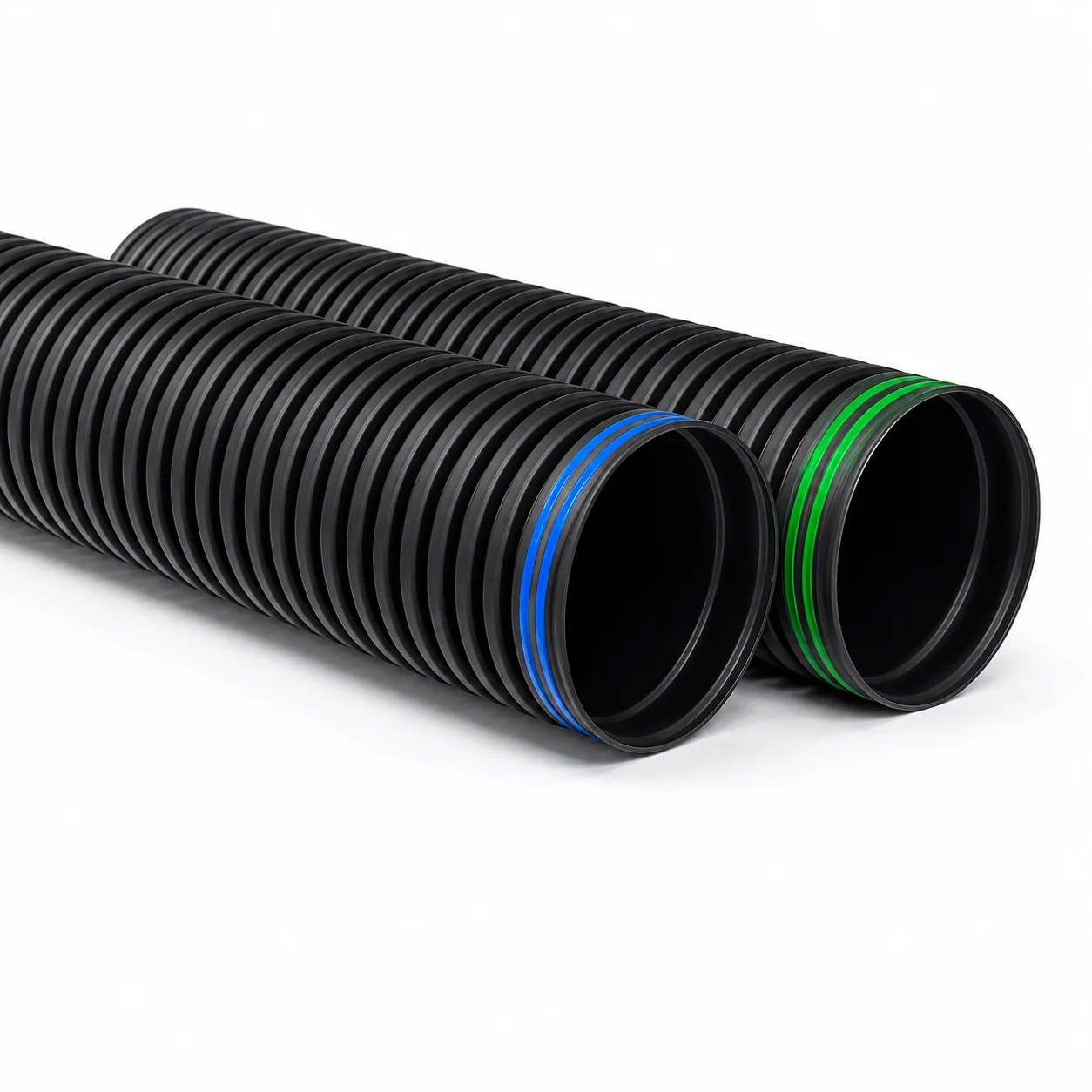 Tubería HDPE corrugada